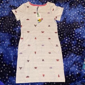 Joules butterfly dress